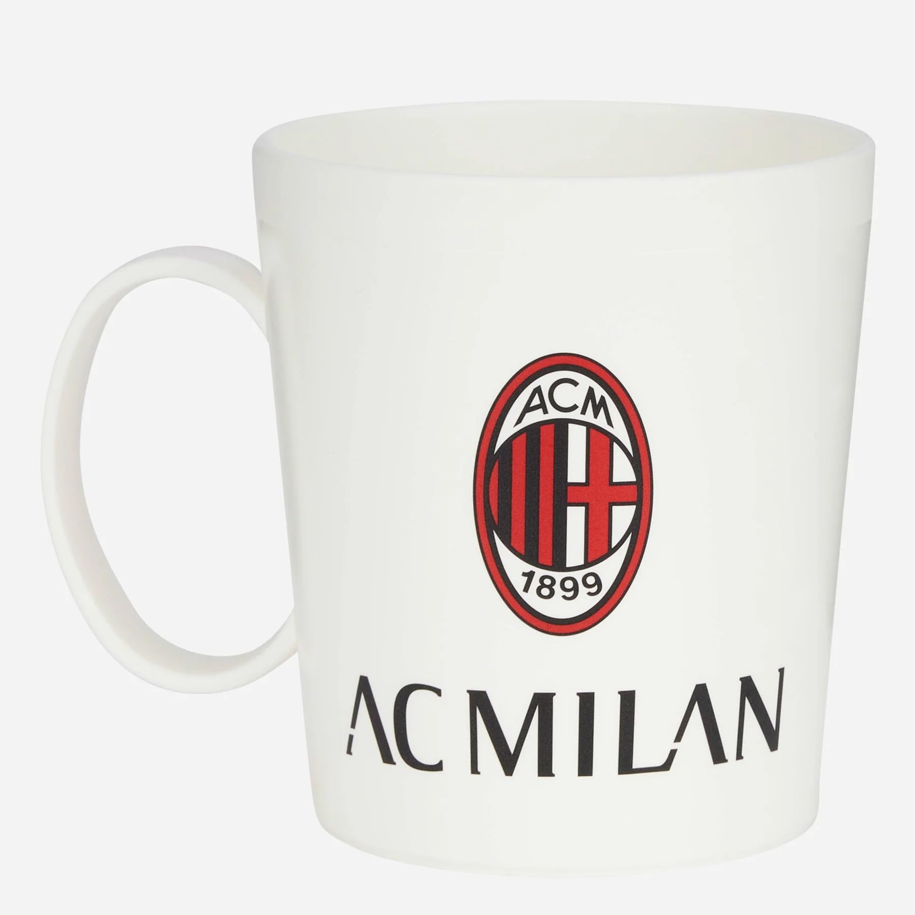 ILS I LOVE SHOPPING Set Regalo Bicchiere + Tazza in confezione regalo Tifoso Senza BPA per Ragazzi Prodotto Ufficiale (MILAN)