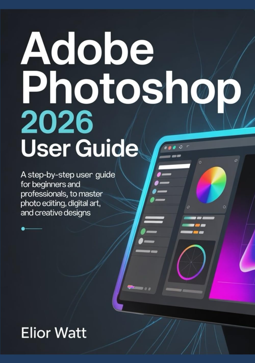 Adobe Photoshop 2026 User Guide: A Step-by-Step Manual for Beginners and Professionals, to Master Photo Editing, Digital Art, and Creative Designs.