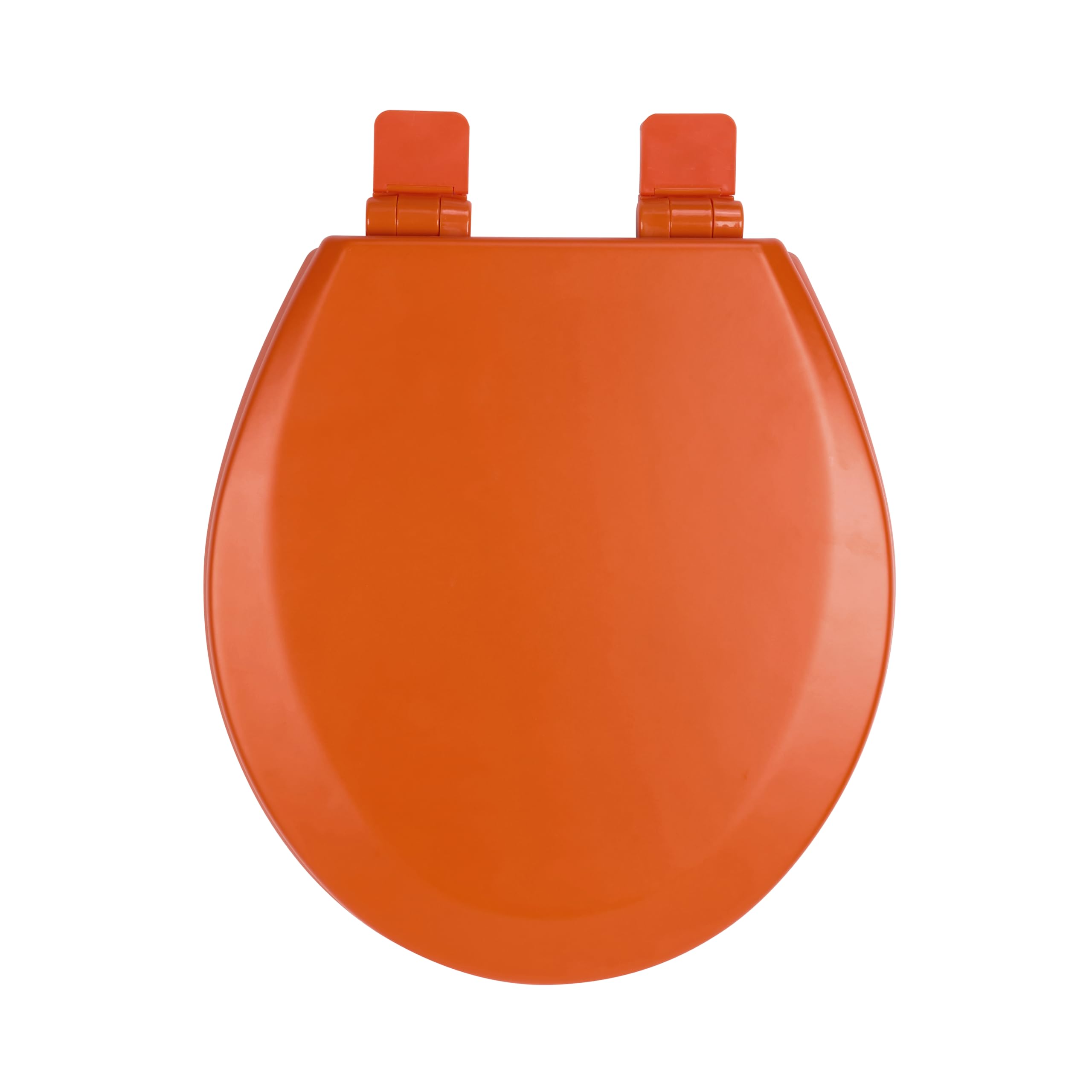 Condition photo showing New/Like New for Toilet Seat, Slow Close, Soft Touch, Ultra-Smooth Matte Finish (No Orange-Peel Texture), Premium Moulded Wood, Quick Release, PIKLiDS (Orange, Round)