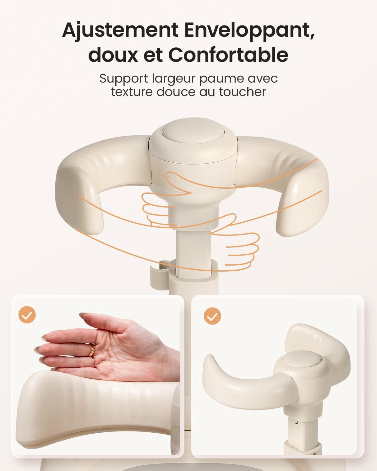 Grownsy Support Baignoire Bébé dès 6 Mois, Support Douche Bébé Debout Pliable et Réglable avec Base Antidérapante pour Bébés et Jeunes Enfants