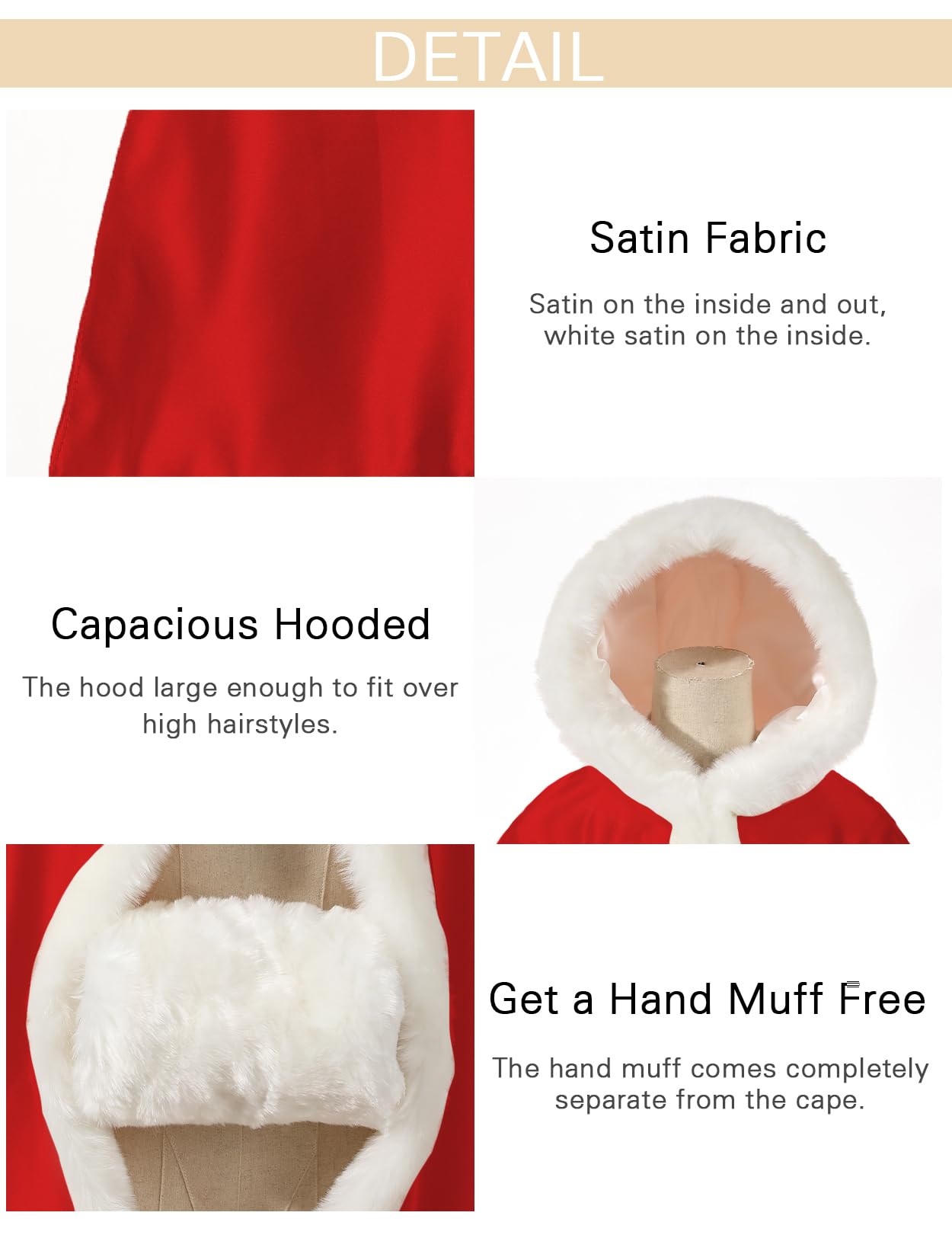 BEAUTELICATE Capa Niña con Capucha Pelo Abrigo Largo para Invierno Niño Disfraces Boda Fiesta Navidad Halloween Carnaval Princesa Costume