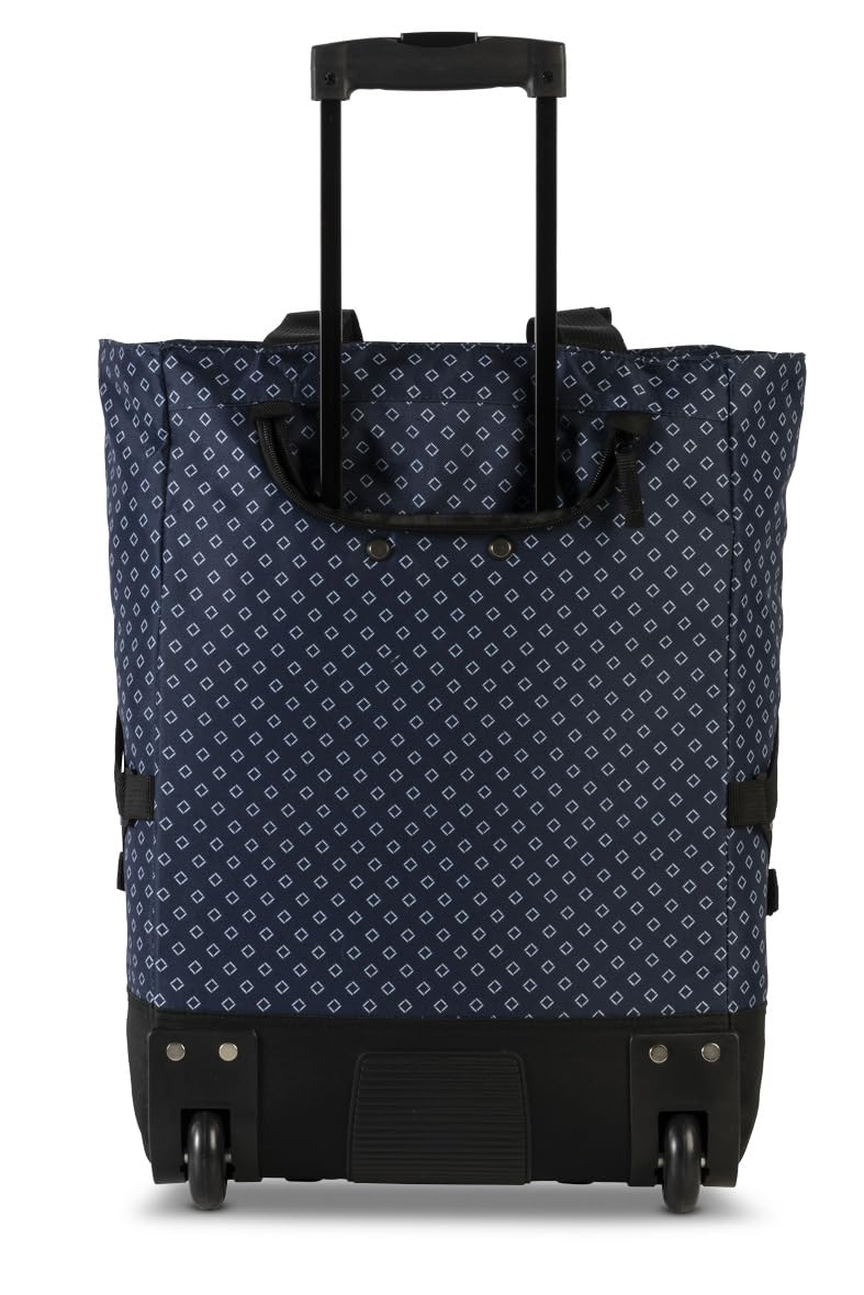 Punta® Einkaufstrolley (33 L) - Stabiler Einkaufswagen für müheloses Einkaufen mit leise laufenden Skater-Rollen - Perfekt als Shopper und Weekender - Einkaufstrolley klappbar