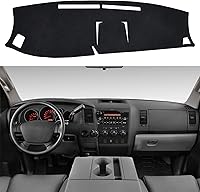 Vista 29 de SPEEDWOW Tablero Dashboard Cubierta Tapete Alfombrilla Alfombra Compatible con Toyota Sienna 2004-2010