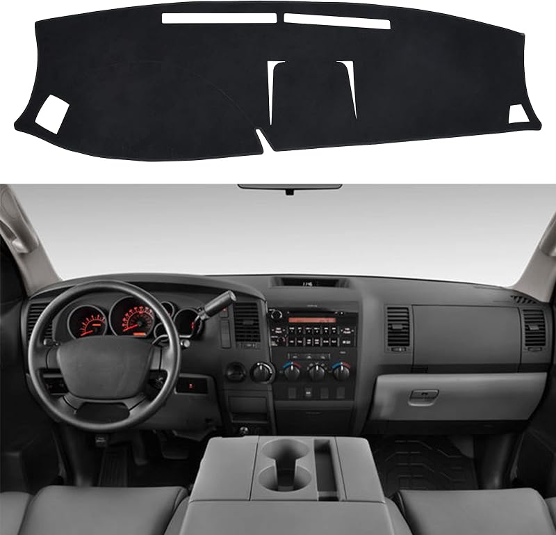 Capa de Painel Automotivo em Poliéster SPEEDWOW para Toyota Tundra 2007–2013