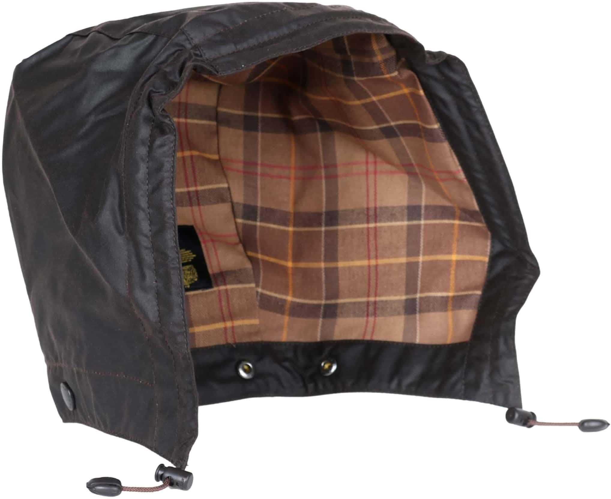 Barbour Waxed Cotton Hood - Rustic