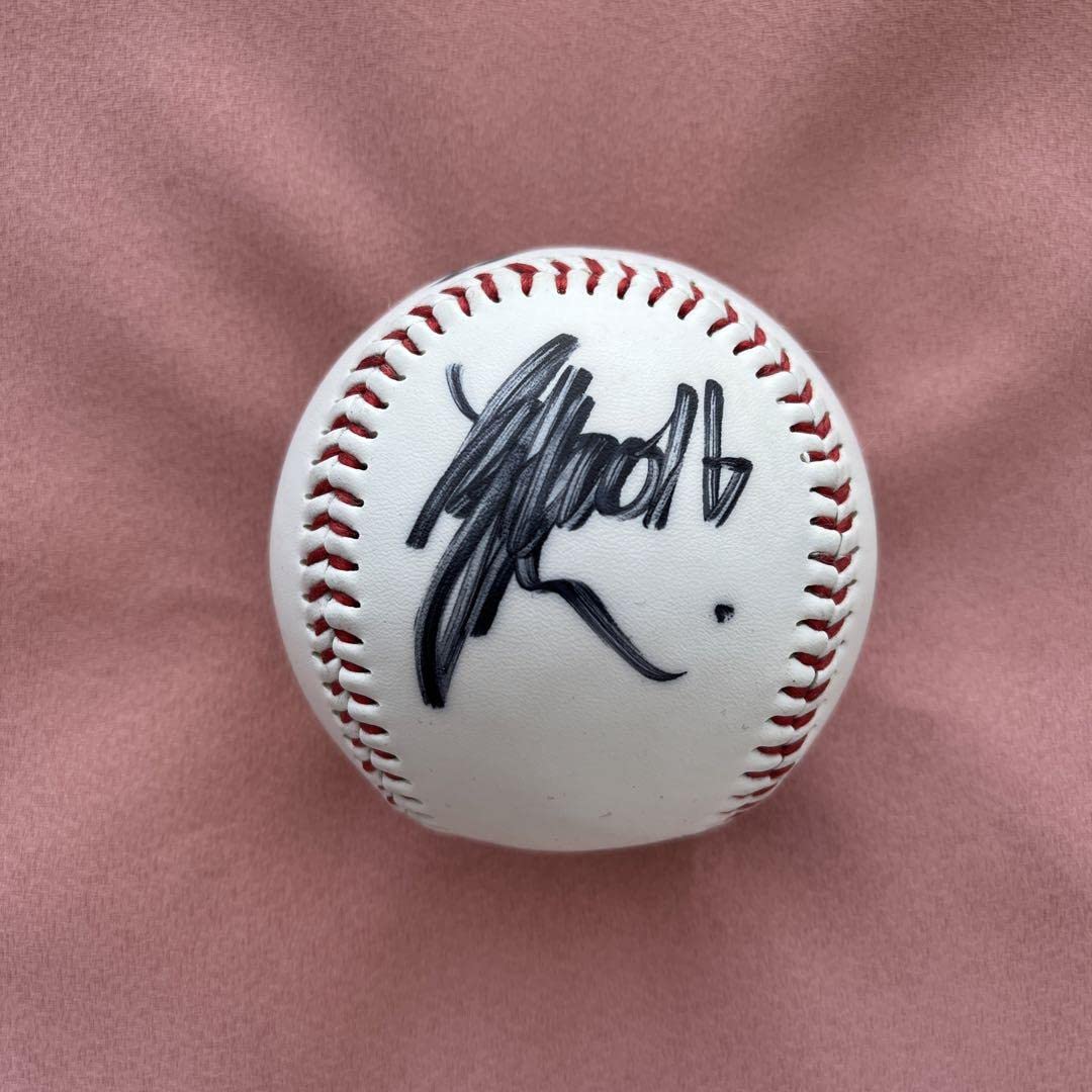 サインボールと色紙 サインボール 中日ドラゴンズ 直筆 サイン色紙 幕田賢治サイン