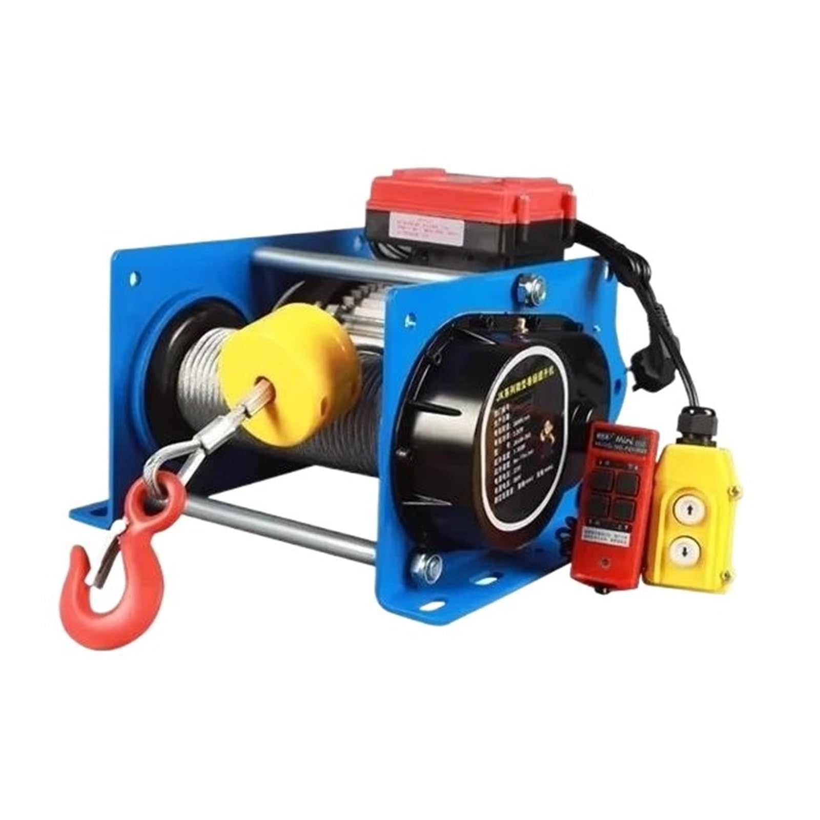 Wciągarka na kable elektryczne Wciągnik elektryczny 220 V Mała wciągarka Szybki przenośny dźwig do domowego warsztatu Wciągnik elektryczny(Wireless400-800 30M)