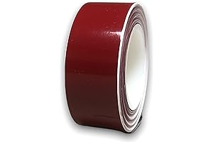 Tape Planet 3 mil 1 inch x 10 yards Burgundy Outdoor Vinyl Tape