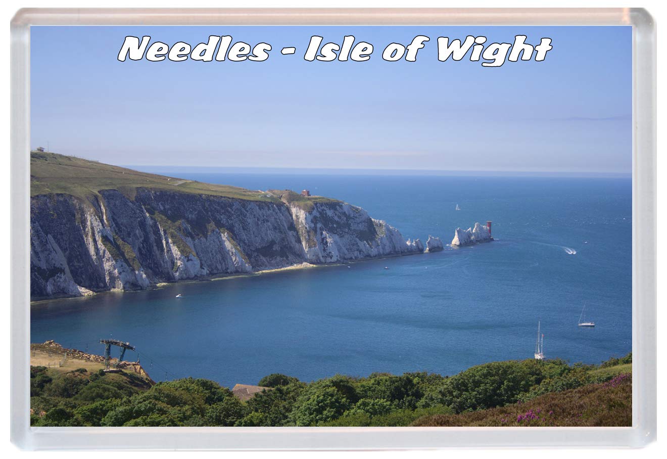 Baked Bean Store Needles - Isle Of Wight - Jumbo Fridge Magnet/Magnets Gift/Souvenir/Present Bbsm2272