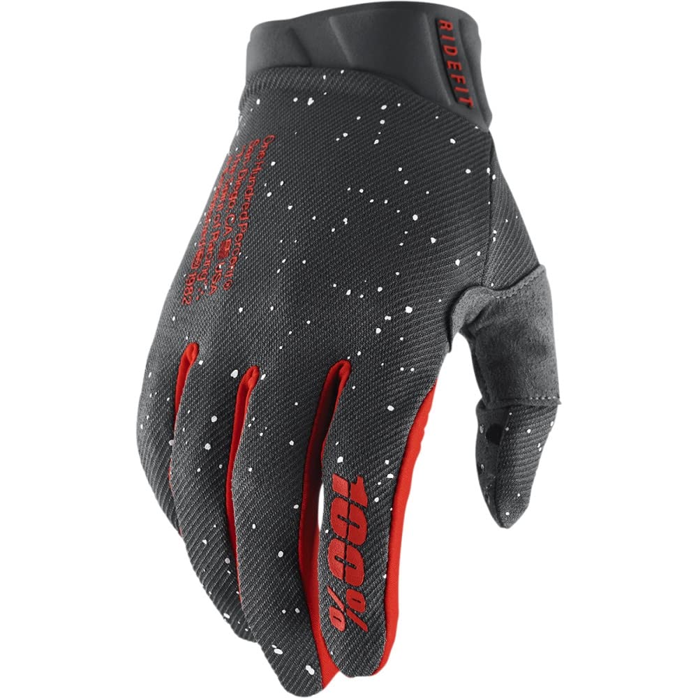 100% MTB-Handschuhe Ridefit Grau Gr. S Auto & Motorrad