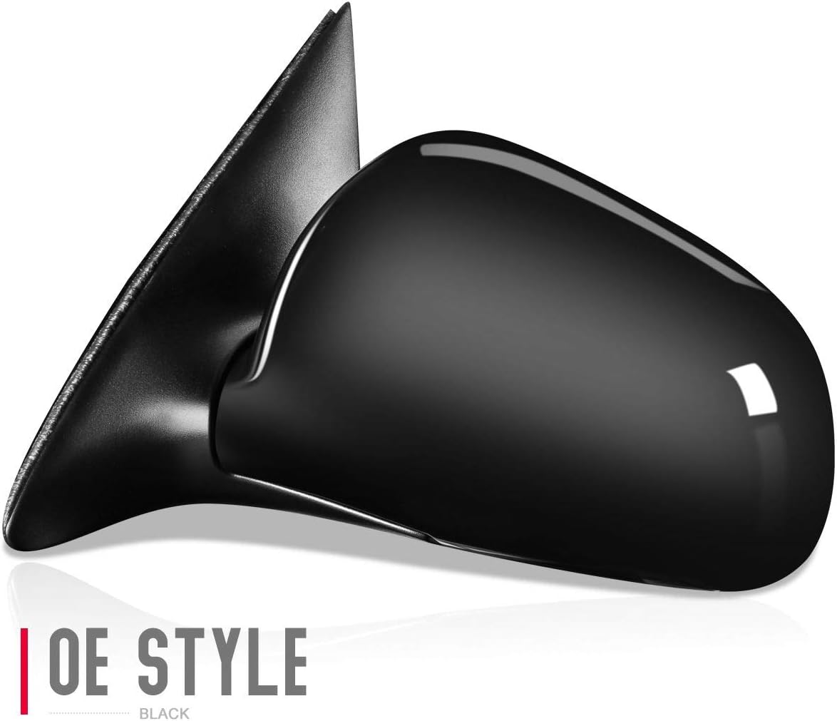 DNA MOTORING OEM-MR-FO1320204 FO1320204 OE Style Powered+Heated Driver/Left Side View Door Mirror Compatible with 98-02 Lincoln Town Car