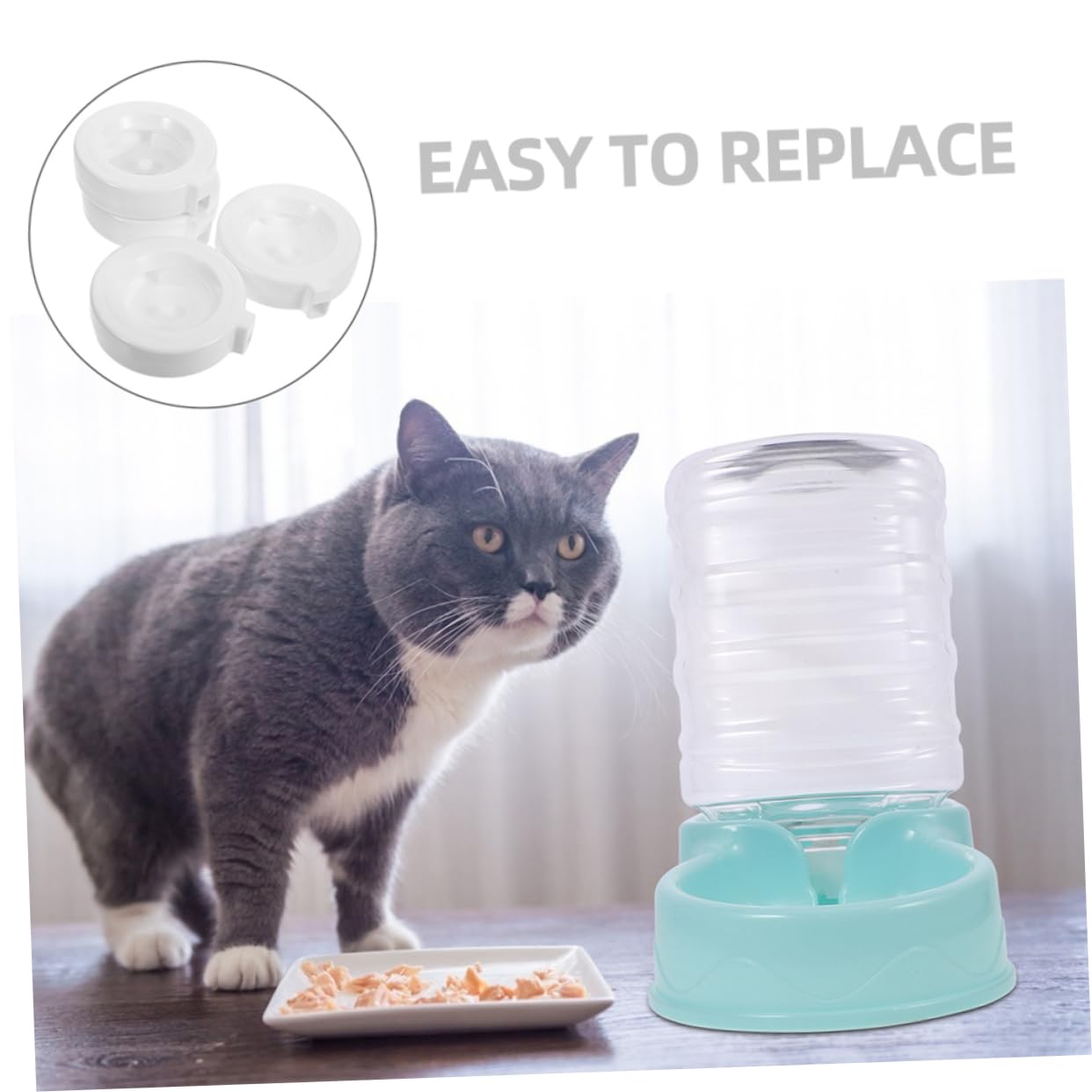 8stücke Ersatzfilter Für Katzen Und Hundetrinkbrunnen Aktivkohlefilter Für Sauberes Wasser Kompatibel Mit Trinkspender Effektive Geruchs Und Verunreinigungsentfernung