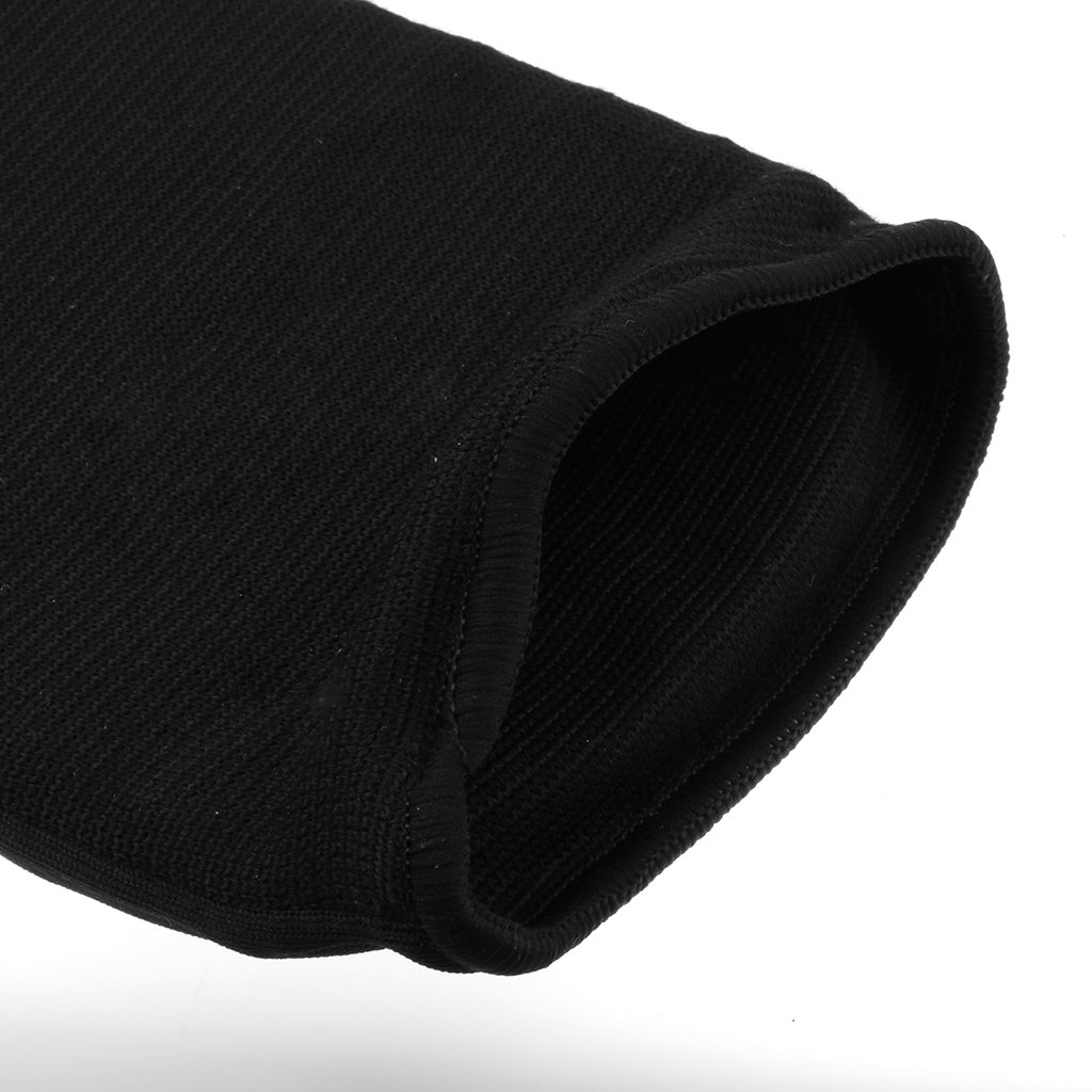 Taekwondo Karate MMA Shin Foot Protector Leg Foot Guard Cloth Pad S Nero