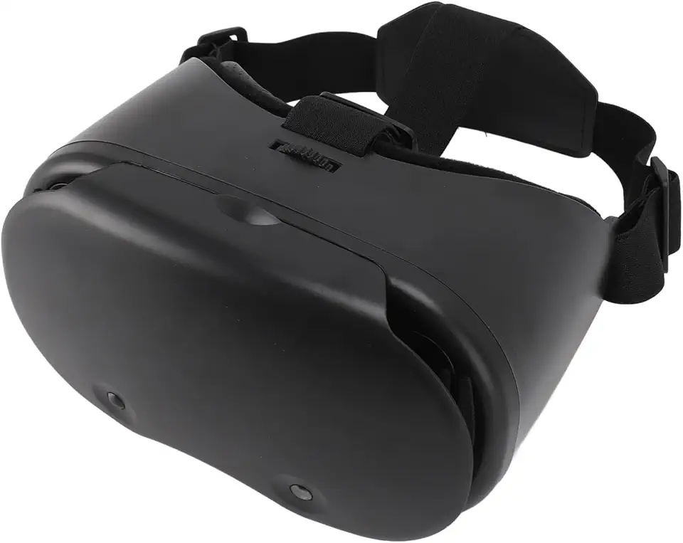 Fone de Ouvido de Realidade Virtual VR Óculos 3D Óculos VR Capacete de Realidade Virtual 3D de 5 a 7 Polegadas para TV, Filmes por Telefone, Educação e Videogames Compatível Com