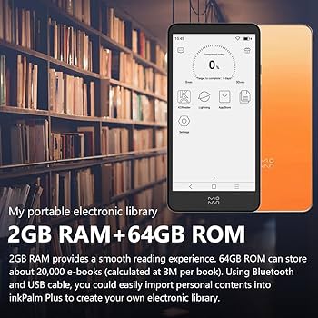moaan inkpalm plus 電子書籍リーダー 2023 Moaan Plus 電子ブックリーダー InkPalm 5.84 インチ E