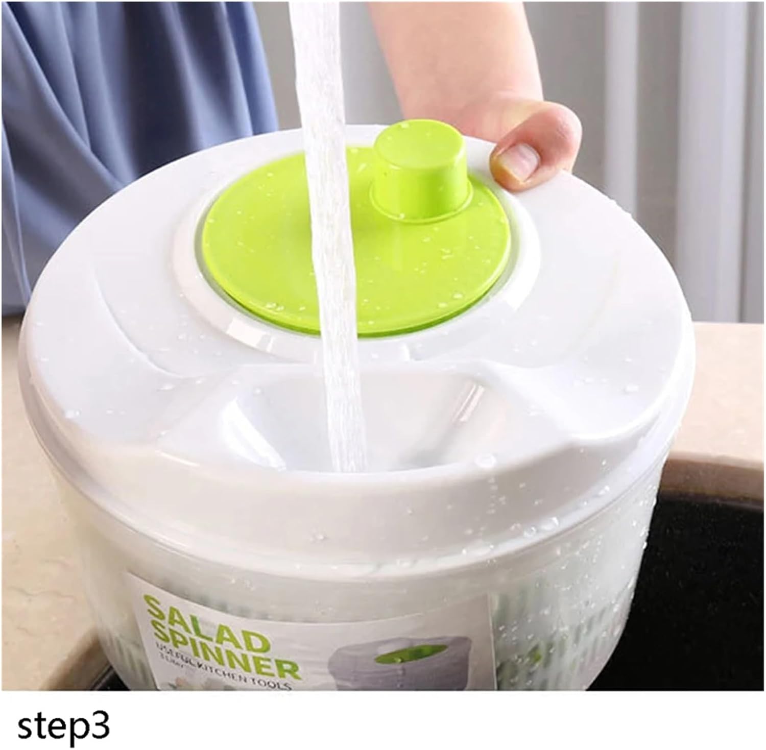 Fit for Vegetable Salad Spinner - Lettuce Leaf Washer & Dehydrator for Fresh Salads