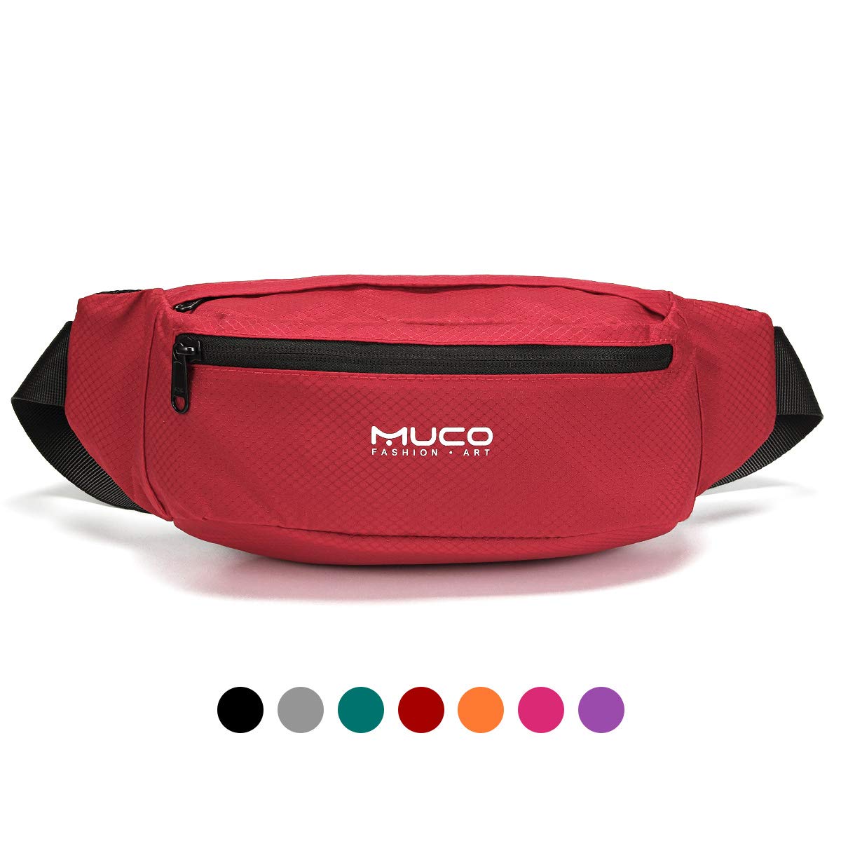 Fanny Pack for Men and Women Water Resistant Waist Pack Lightweight Waist Bag Hip Bum Bag with Adjustable Strap for Outdoors Travel Running Hiking Cycling