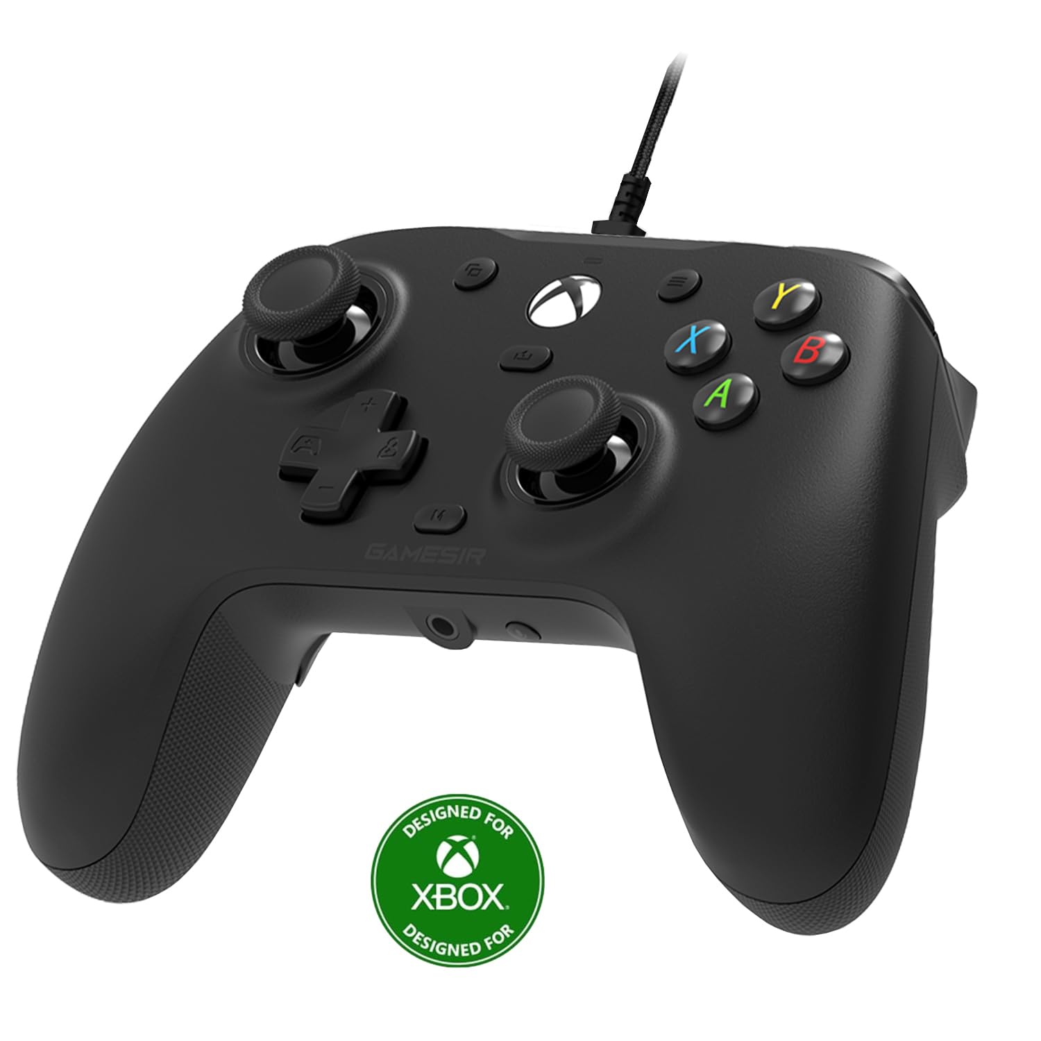 GameSir G7 HE C Wired Xbox Controller,Officially licensed Controller with Hall Effect Joysticks for Xbox Series X|S, Xbox One, Windows 10|11,Xbox Officially licensed Controller (Black)