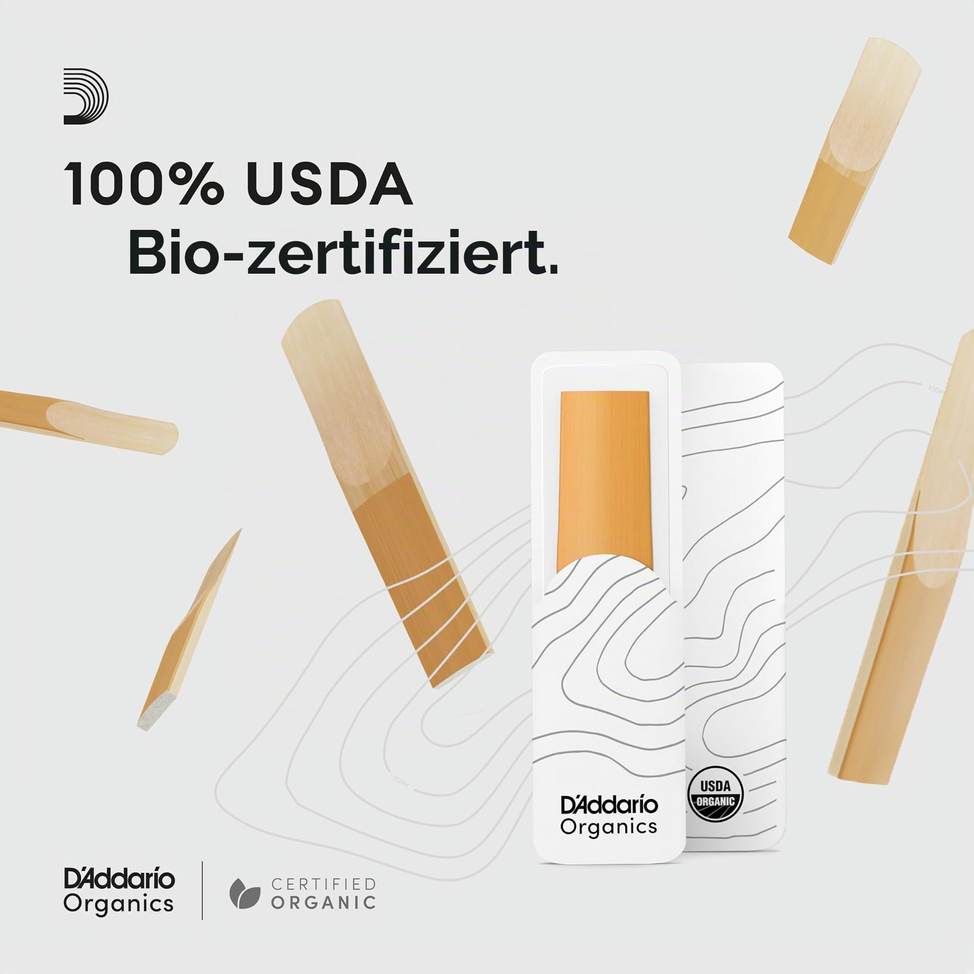 La Voz Blätter für Altsaxophon Stärke Medium (10 Stück)