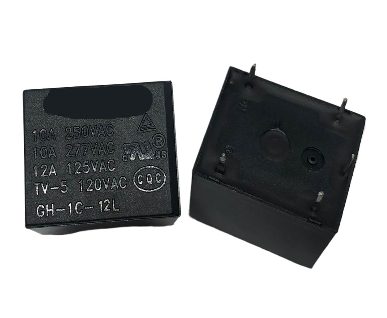 PKNVKZIDK 1pc GH-1C-12L 12V Relay 5pins