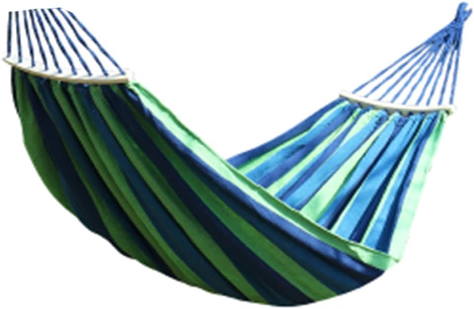 DFHHG@ Hammock, outdoor canvas children's college dormitory hammock bedroom swing indoor hammock hanging chair (Color : #1)