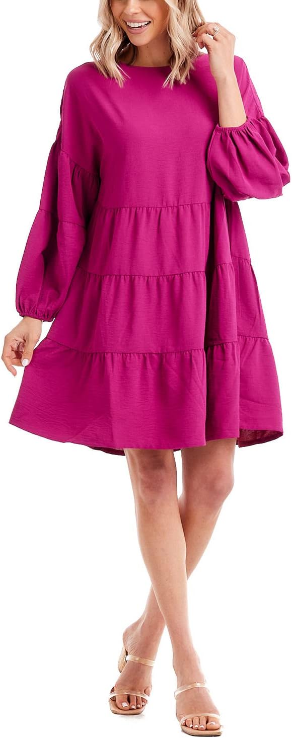 Mud Pie Womens Mud Pie Women's Dallas Tiered Dress