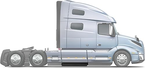 Miniatura 3 de KOZAK Extensión de panel de carenado central medio, lado derecho, compatible con Volvo VNL 2018 y más reciente lado derecho del pasajero PLUS Logo
