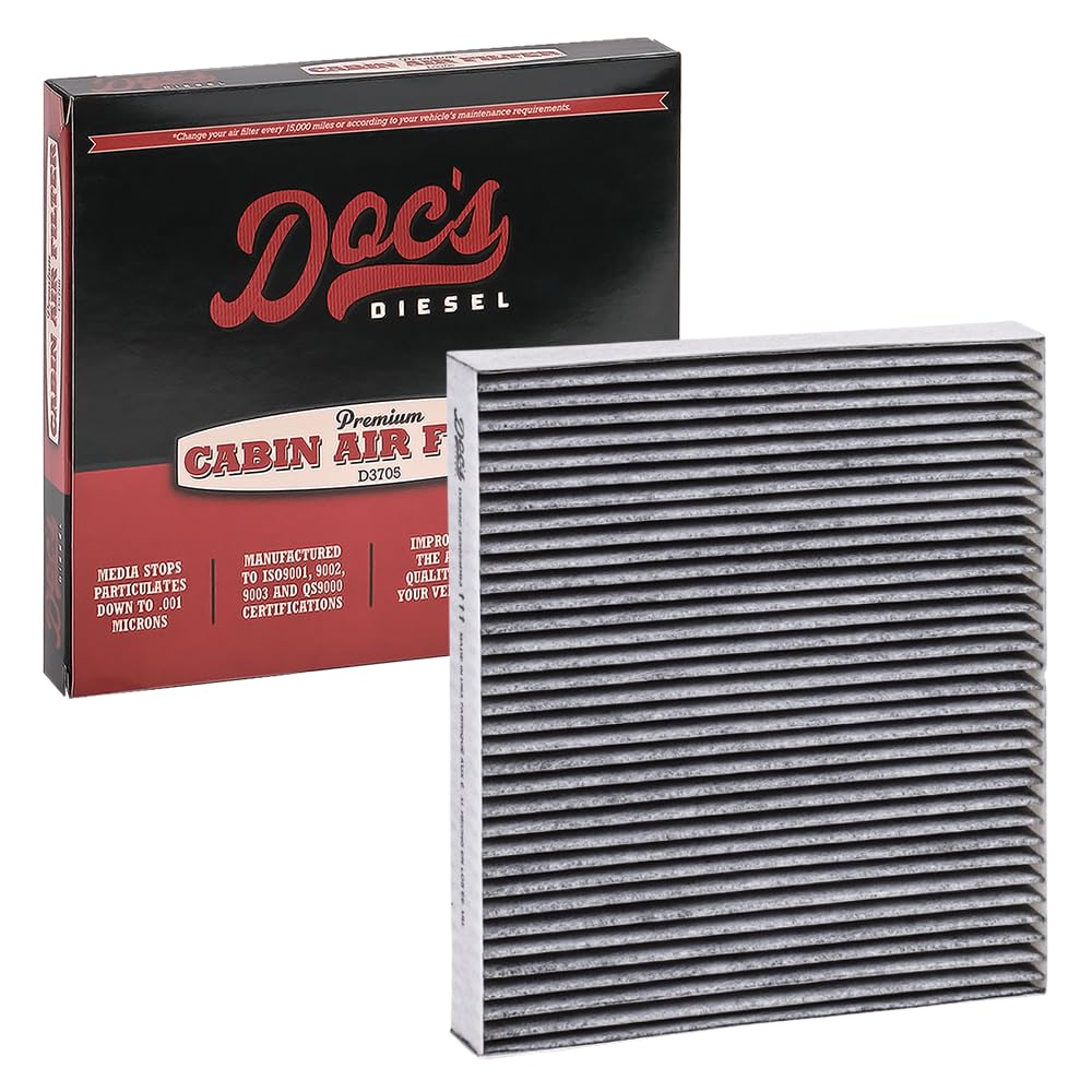 Docs Diesel Cabin Air Filter D3932C Compatible with Chevrolet GMC 6 6L Duramax 2500HD 3500HD 2020 Chevrolet GMC