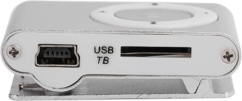 Miniatura 2 de Reproductor de música MP3 con clip, reproductor de audio potable con auriculares, mini reproductor de medios de música digital, reproductor de MP3