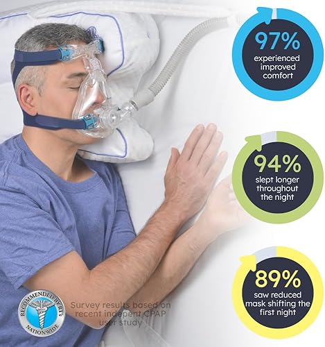 Miniatura 8 de Contour CPAPMax Gel de enfriamiento - Almohada CPAP para personas que duermen de lado, espalda y estómago con espuma viscoelástica ajustable,