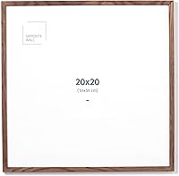 Vista 65 de Opposite Wall - Portarretratos de madera de roble macizo oscuro de 16 x 20 pulgadas - Ligero, versátil e inastillable - Póster o marco de fotos