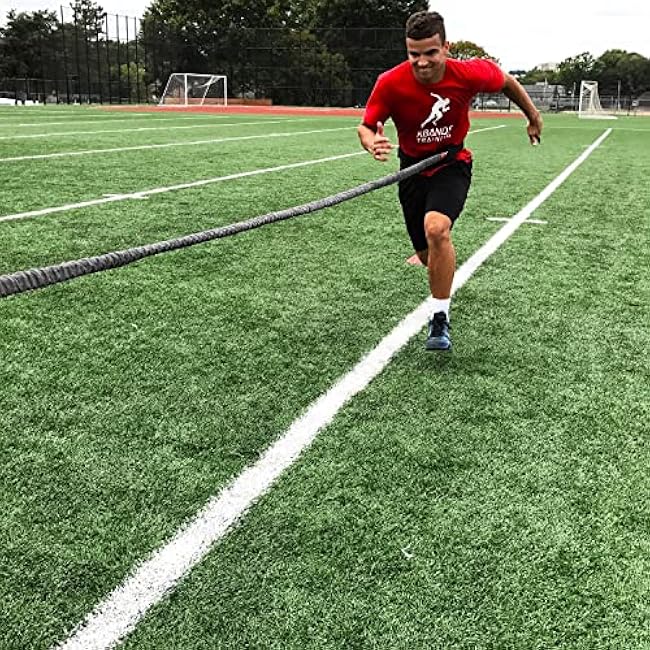 Kbands Speed Reactive Stretch Cord - Adjustable Belt, Anchor Strap, Dual Resistance Cord, Overspeed Accelerator, Vertical FX