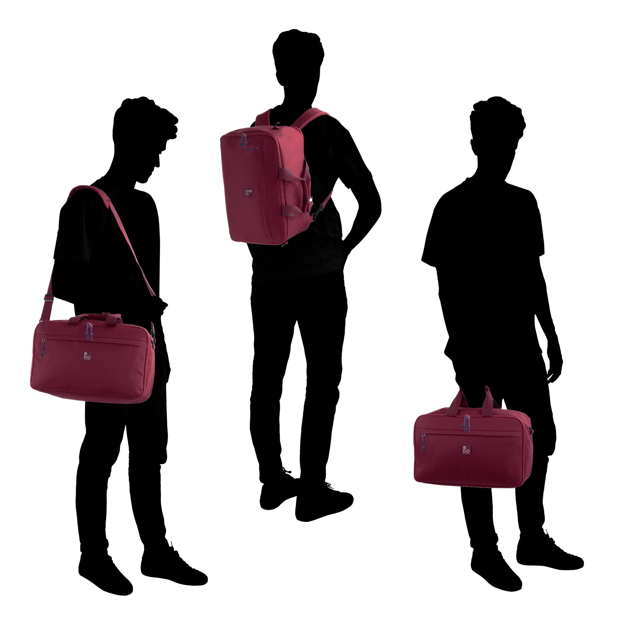 MODO by Roncato STARLIGHT 3.0 Ryanair Zaino da viaggio 3 ways porta PC 14-40x25x20 cm - Lavanda