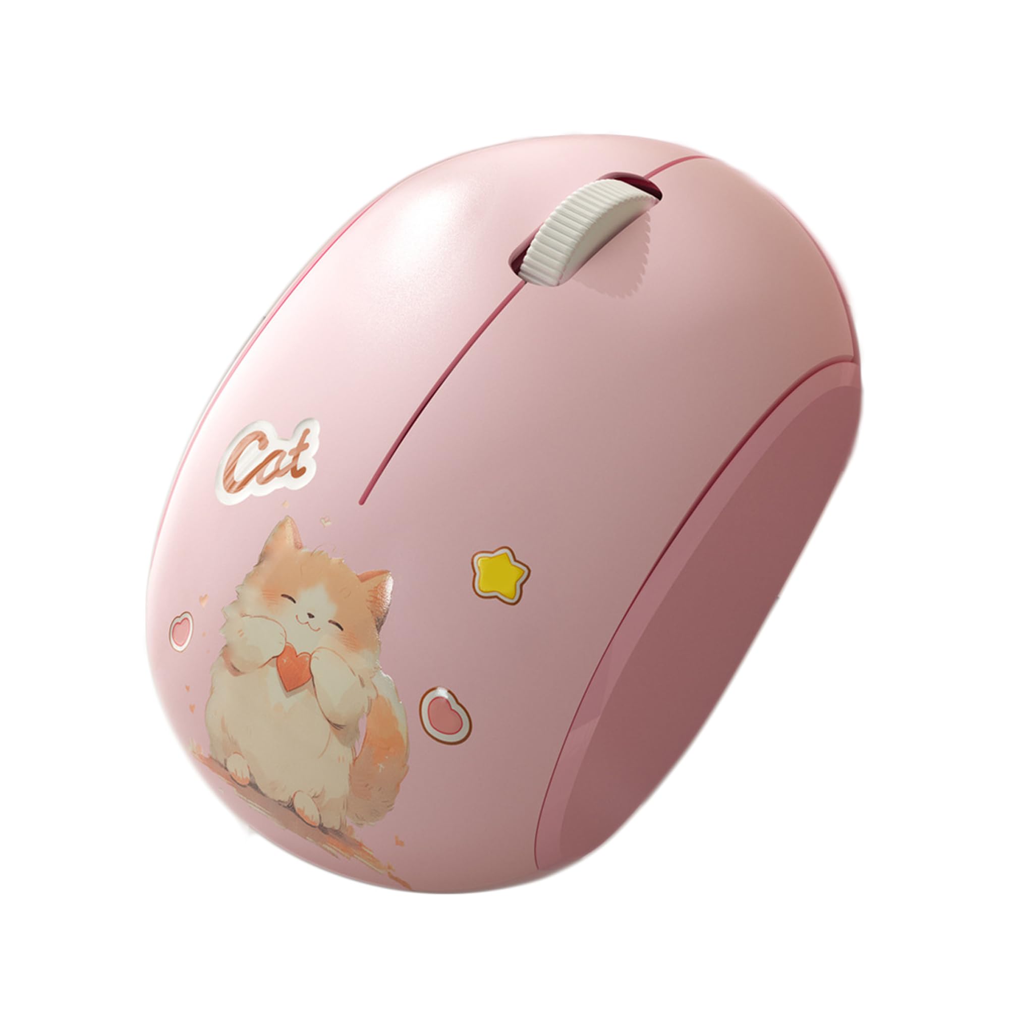 無線マウス 可愛い 電池式 小型 Bluetooth&USB デュアルモード接続 女性/子供用 Sサイズ bluetooth ワイヤレス デスクトップ/ノートパソコン/iPad/タブレット/Windows/MacOS/IOS/Android対応 ミニ 小さな手に適した (ピンク)