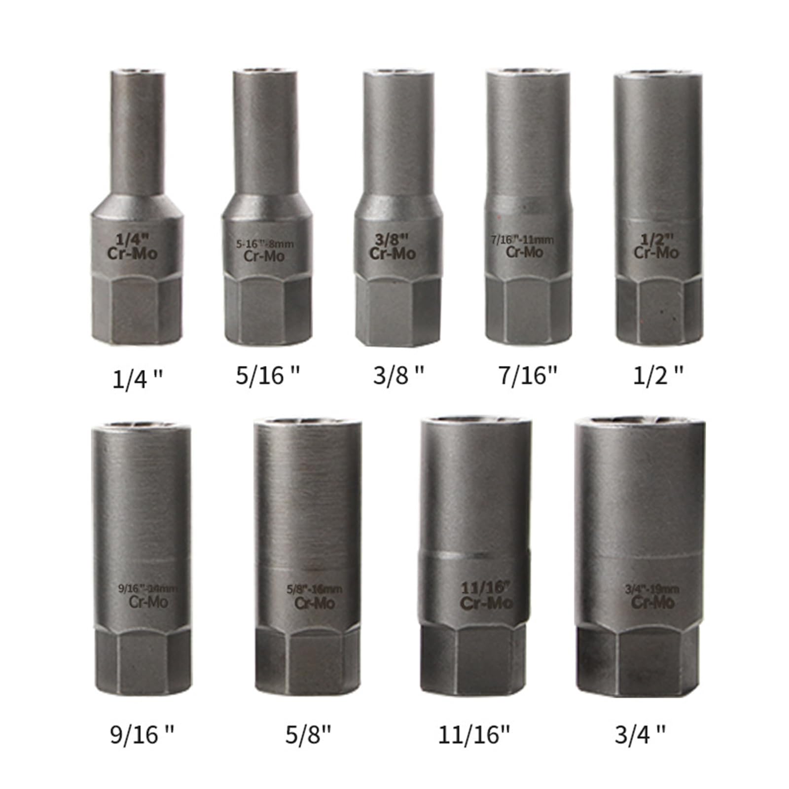 Set estrattori per viti professionali da 7/11 Set strumenti per la rimozione bulloni e viti arrugginiti per uomo, regalo per appassionati fai da te Estrattore bulloni
