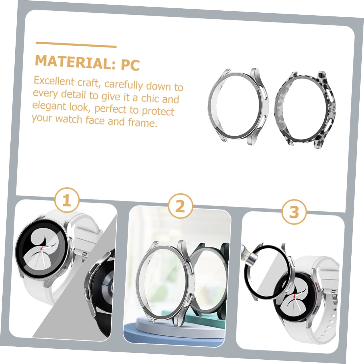 BESTonZON 10pièces Coque De Écran Résistante Aux Rayures pour Watch Housse Complète
