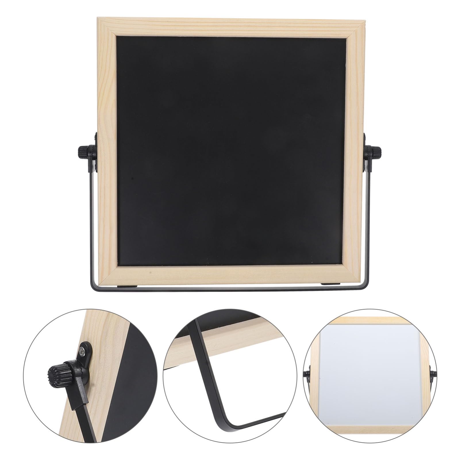 SHINEOFI Tableau Effaçable Avec Cadre Tableau Magnétique Double Face Pour Bureau Et École Ardoise à Graffiti Et Support De Messages