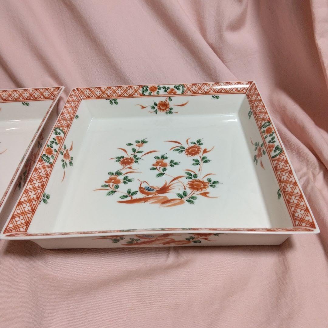 紅釉菊口皿 【公式通販】