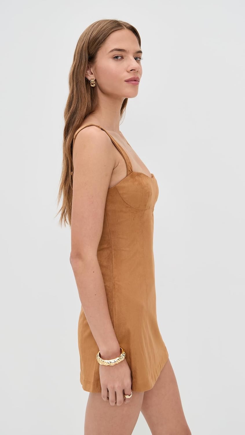 Women's Zaela Faux Suede Mini Dress - Image 5