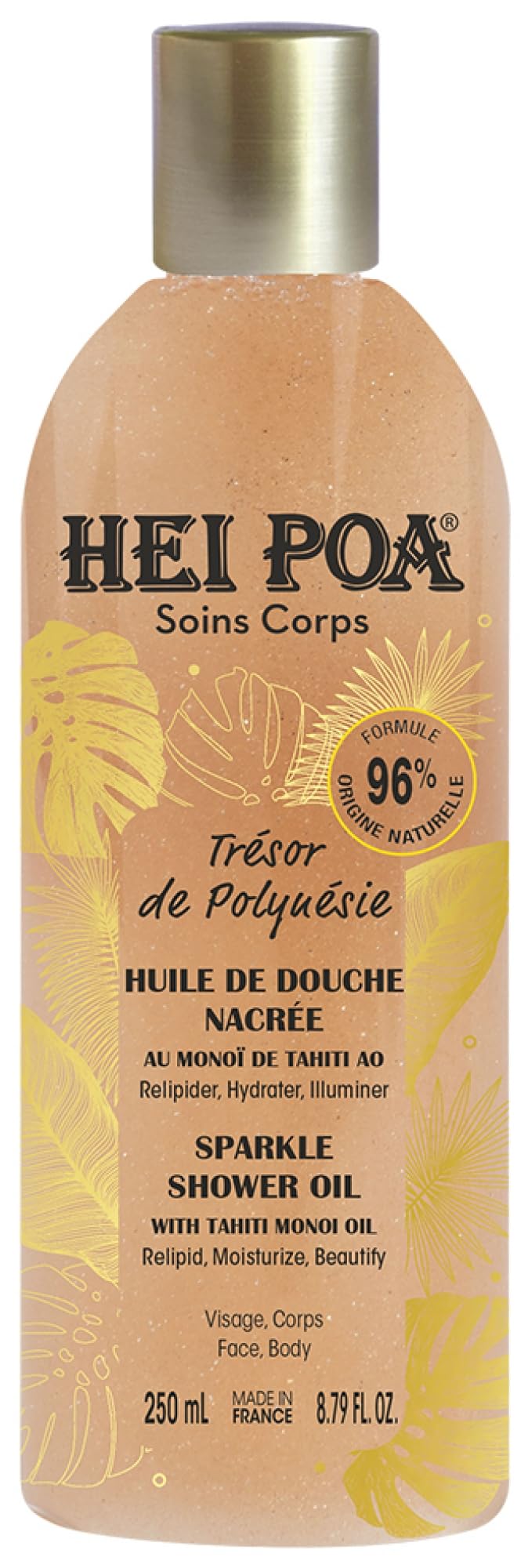Hei Poa Body Care Trésor de Polynesia Pearlescent Shower Oil 250 ml