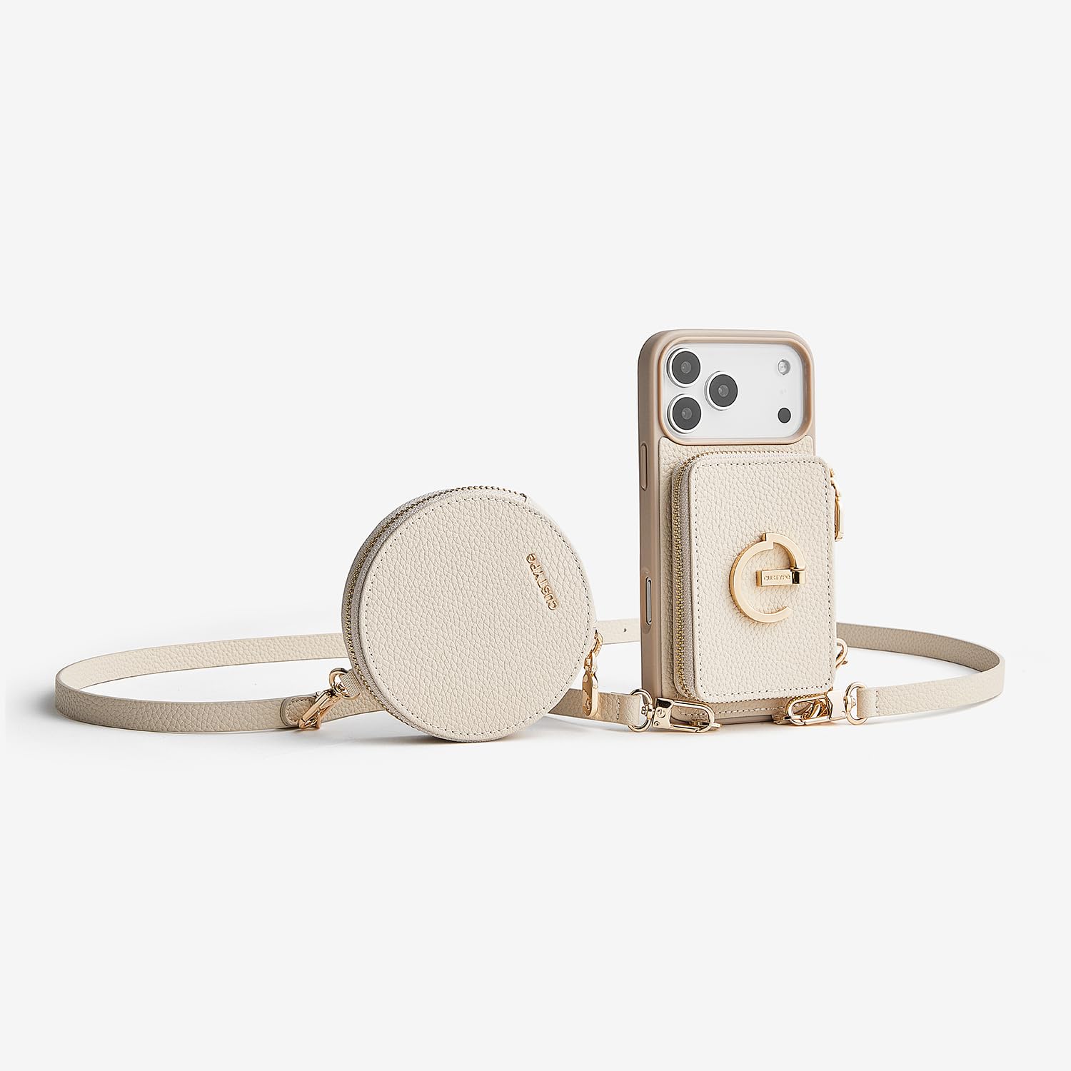 Amazon.com: CUSTYPE Wallet Case for iPhone 17 Pro Max with Pouch