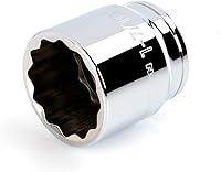 Vista 128 de TEKTON Juego de llaves de vaso de 6 puntos de 1/4 pulgadas de profundidad con riel, 11 piezas (5/32 - 9/16 pulgadas) SHD90105