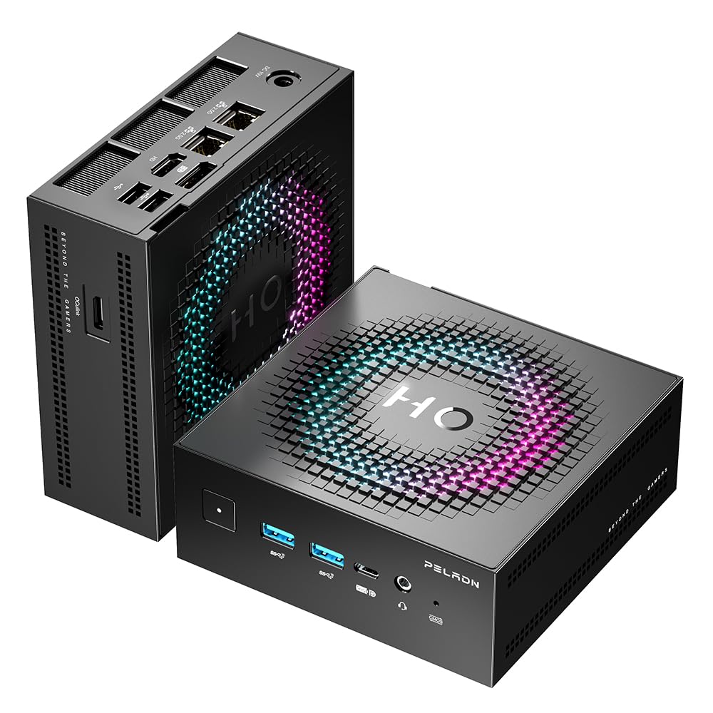 Amazon.com: PELADN Mini PC, Ryzen AI 9 HX 370,32GB LPDDR5X/1TB