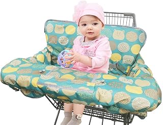 Shopping Cart Covers for Baby Girl boy, High Chair Cover for Toddler, Grocery Cart Cover (Polka Cute)