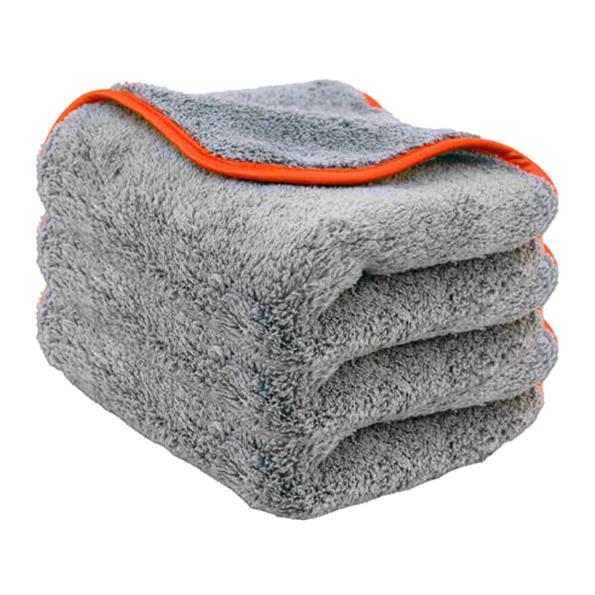 Cobra Chinchilla Microfiber Towel - 600GSM Ultra-Soft Buffing Cloth for Detailing, Quick Detailers, Waterless Washes, and Dusting | 16x24 | 3 Pack