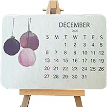 Eco-Friendly Plantable Love Seed Calendar 2026 | Plantable Seed Calendar...