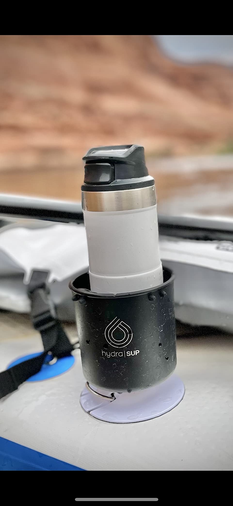 6/mo Finance Hydra SUP Paddle Board Cup Holder. Includes Action Mount Accessories. Fits Large