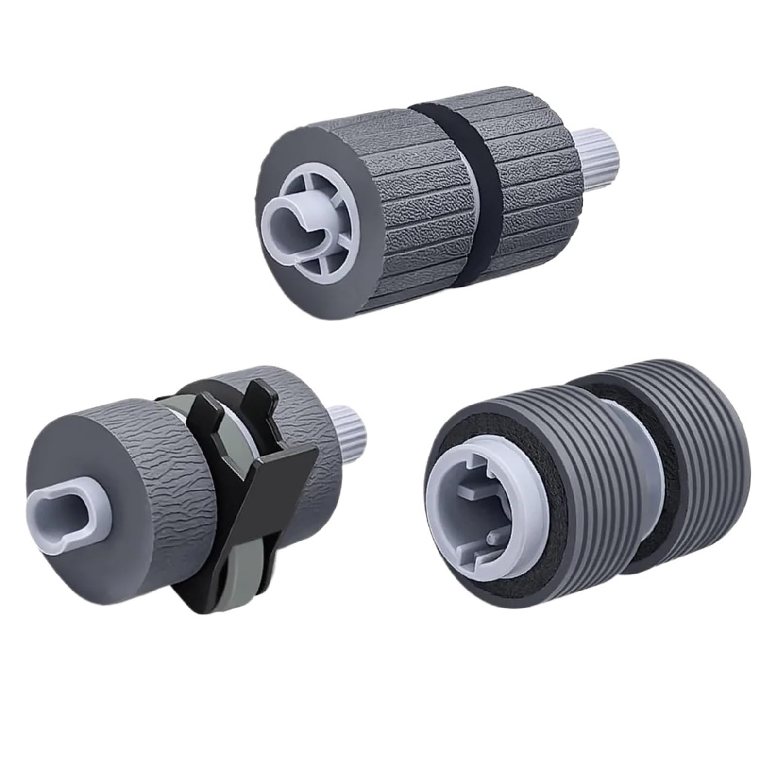 PA03338-K011 Rodillo, Compatible con Fujitsu, Fi-6670 Fi6770 | Rodillo de freno de recogida, piezas de alimentación del escáner, PA03338-K011 PA03576-K010,Fi-6670