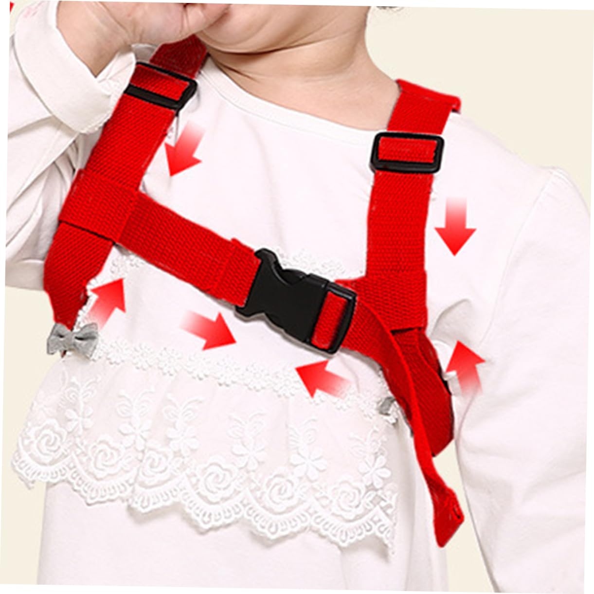 MOLUCKFU Baby Safety Harnesses Toddler Walking Rope Waist Belts Anti-Lost Rope for Boys and Girls