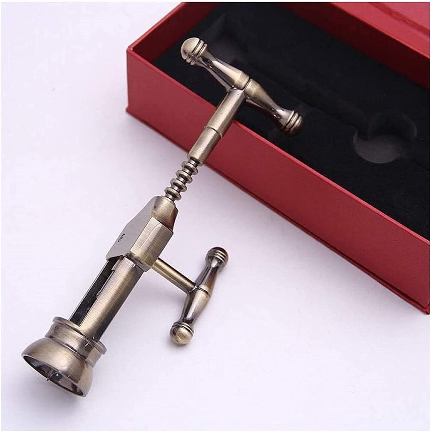 Wine Opener Zinc Alloy Corkscrew Wine Bottle Opener with Multifunctional Bottles Opener Used in Kitchen Chateau Restaurant Bars for Wine Enthusiast and Waiters
